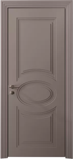 Межкомнатная дверь Florencia Neo Classic Scalino, цвет - Серая стяжка эмаль (RAL 060-60-05), Без стекла (ДГ)
