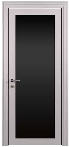 Дверь Tivoli З-1 Серый Флокс эмаль по шпону (RAL 358-71-02) со стеклом