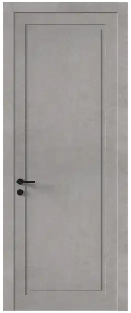 Межкомнатная дверь Tivoli Д-5, Без стекла (ДГ), цвет - Белый камень