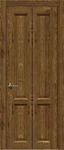 Дверь Dinastia Книжка Porta Classic Дуб коньяк без стекла