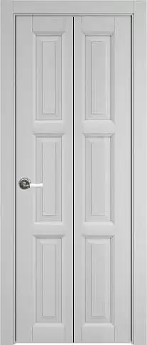 Дверь Milano Книжка Porta Classic Серая эмаль (RAL 7047) без стекла