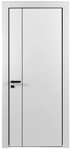 Дверь Piazza Moderno Белая эмаль (RAL 9003) без стекла