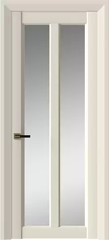 Дверь Prato Neo Classic Decoro Бежевая эмаль (RAL 9010) со стеклом