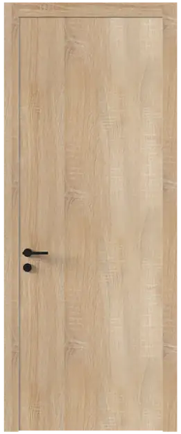 Межкомнатная дверь Tivoli А-5, Без стекла (ДГ), цвет - Дуб сонома светлый