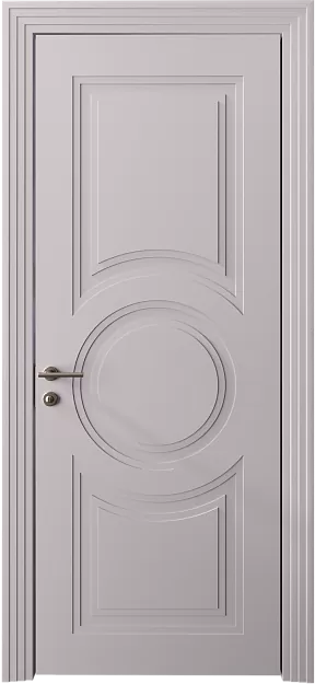 Межкомнатная дверь Ravenna Neo Classic Scalino, цвет - Серый Флокс эмаль (RAL без номера), Без стекла (ДГ)