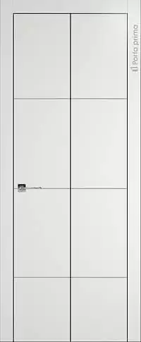 Дверь Tivoli Г-2 Книжка Бежевая эмаль (RAL 9010) без стекла