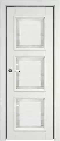 Дверь Milano Porta Classic LUX Белая эмаль (RAL 9003) со стеклом