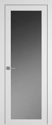 Дверь Tivoli З-5 Бежевая эмаль по шпону (RAL 9010) со стеклом