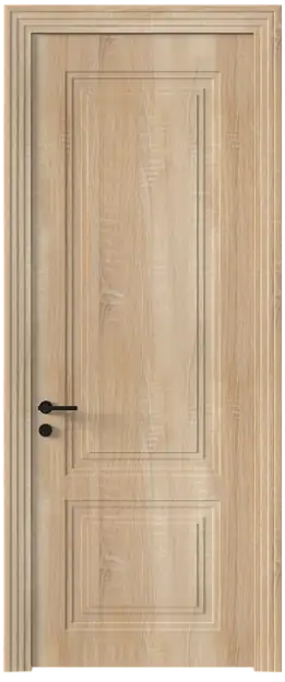 Межкомнатная дверь Dinastia Neo Classic Scalino, Без стекла (ДГ), цвет - Дуб сонома светлый