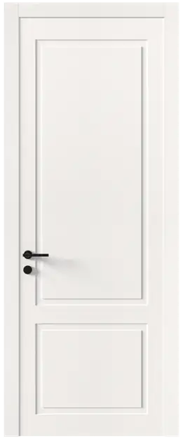 Межкомнатная дверь Tivoli И-5, Без стекла (ДГ), цвет - Белоснежная мягкая шагрень