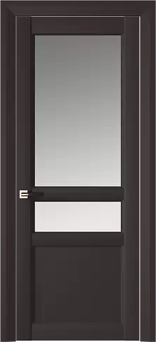 Дверь Imperia-R Neo Classic Decoro Чёрный Базальт эмаль (RAL 040-30-05) со стеклом