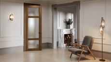 Дверь Siena Neo Classic Decoro / Сиена Нео Классик Декоро NANO-FLEX Дуб антик Распашная