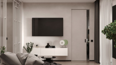 Дверь Tivoli / Тиволи А-1 Под отделку Пенал