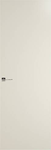 Дверь Tivoli / Тиволи А-1 Невидимка Жемчужная эмаль (RAL 1013) со стеклом