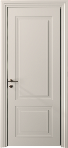 Дверь Dinastia Neo Classic Scalino / Династия Нео Классик Скалино Бежевая эмаль (RAL 9010) без стекла