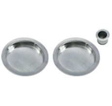 Ручка для раздвижной двери (комплект 2 шт) SC, матовый хром