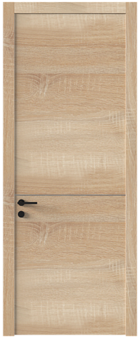 Дверь Tivoli / Тиволи Б-3 Дуб сонома светлый без стекла