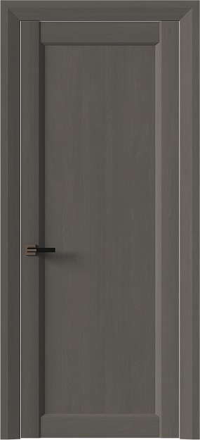 Межкомнатная дверь Domenica Neo Classic Decoro / Доменика Нео Классик Декоро, Без стекла (ДГ), цвет - Тёмный серый ST