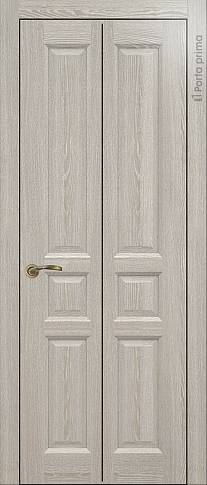 Дверь Imperia-R Книжка Porta Classic Серый дуб без стекла