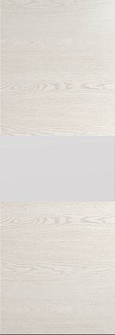 Дверь Tivoli Е-4 Invisible Белый ясень nano-flex без стекла