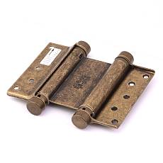 Дверная петля пружинная амортизирующая (Бронза античная)
