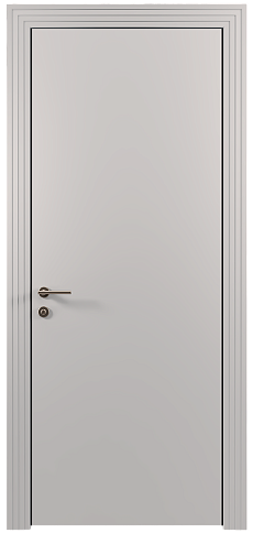 Дверь Tivoli / Тиволи А-1 Серая эмаль (RAL 7047) без стекла