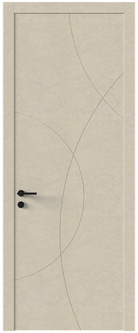 Дверь Tivoli / Тиволи Б-5 Версилк крем без стекла