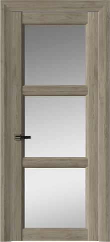 Дверь Milano Neo Classic Decoro / Милано Нео Классик Декоро Масло Halva / Халва со стеклом