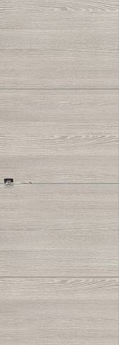 Дверь Tivoli Г-2 Невидимка Серый дуб без стекла