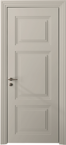Дверь Siena Neo Classic Scalino / Сиена Нео Классик Скалино Жемчужная эмаль (RAL 1013) без стекла