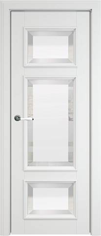 Дверь Siena Porta Classic LUX / Сиена Порта Классик Люкс Бежевая эмаль (RAL 9010) со стеклом