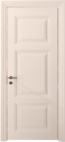 Дверь Siena Neo Classic Scalino / Сиена Нео Классик Скалино Грязный Белый эмаль (RAL 070-90-05) без стекла