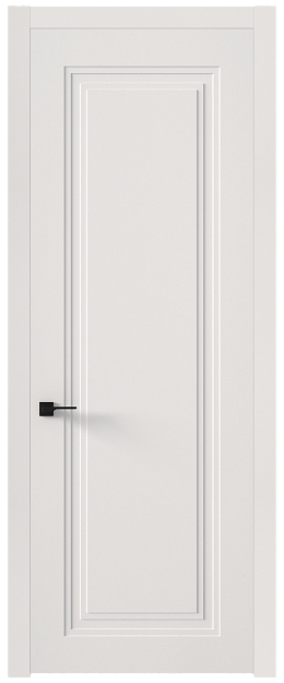 Межкомнатная дверь Domenica Neo Classic Scalino, Без стекла (ДГ), цвет - Белоснежная мягкая шагрень