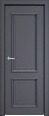 Дверь Dinastia Porta Classic LUX / Династия Порта Классик Люкс Графитово-серая эмаль (RAL 7024) без стекла