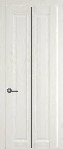 Дверь Domenica Книжка Porta Classic Белый ясень nano-flex без стекла
