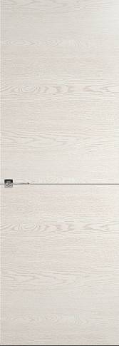 Дверь Tivoli&nbsp;Б-2 Невидимка Белый ясень nano-flex без стекла