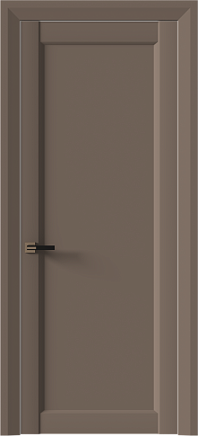 Дверь Domenica Neo Classic Decoro / Доменика Нео Классик Декоро Коричневый Тик эмаль (RAL 050-50-10) без стекла