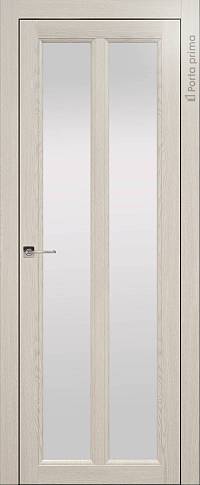 Дверь Sorrento Д4 Дуб шампань со стеклом