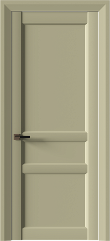 Дверь Imperia-R Neo Classic Decoro Серо-оливковая эмаль (RAL 7032) без стекла