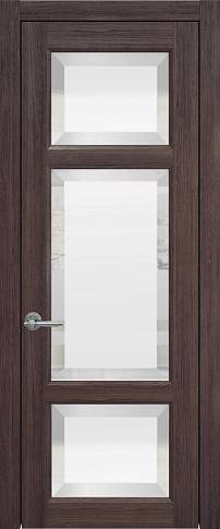Дверь Siena Porta&nbsp;Classic Венге Нуар со стеклом