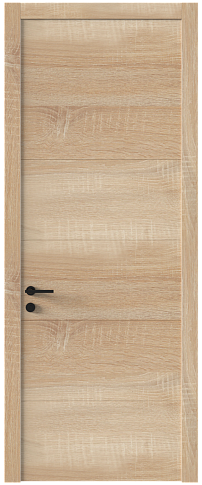 Дверь Tivoli / Тиволи Д-2 Дуб сонома светлый без стекла