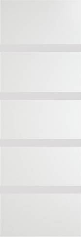 Дверь Tivoli Д-4 Invisible Белая эмаль (RAL 9003) без стекла