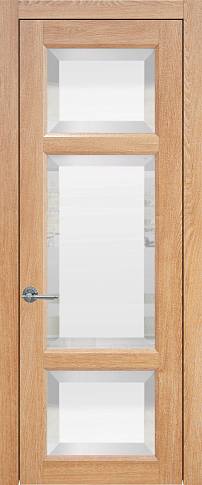 Дверь Siena Porta&nbsp;Classic Дуб капучино со стеклом