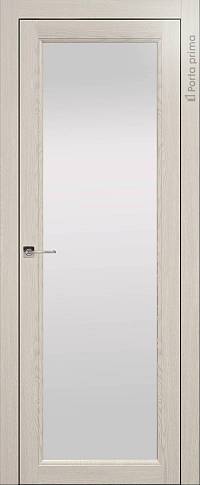 Дверь Sorrento В4 Дуб шампань со стеклом