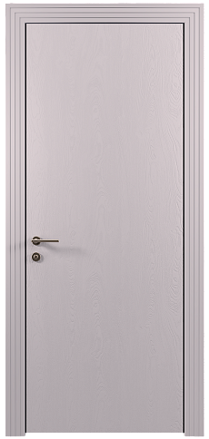 Дверь Tivoli А-4 Серый Флокс эмаль по шпону (RAL 358-71-02) без стекла
