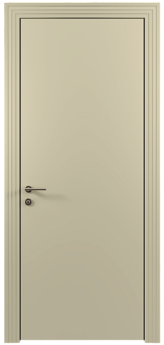 Дверь Tivoli / Тиволи А-1 Серо-оливковая эмаль (RAL 7032) без стекла