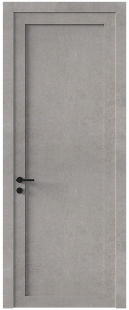 Межкомнатная дверь Tivoli З-4, Без стекла (ДГ), цвет - Белый камень