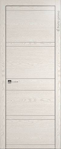 Дверь Tivoli Е-2 Белый ясень nano-flex без стекла