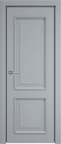 Дверь Dinastia Porta Classic LUX / Династия Порта Классик Люкс Серебристо-серая эмаль (RAL 7045) без стекла