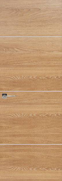 Межкомнатная дверь Tivoli Invisible / Тиволи Инвизибл Г-3, Без стекла (ДГ), цвет - Дуб капучино